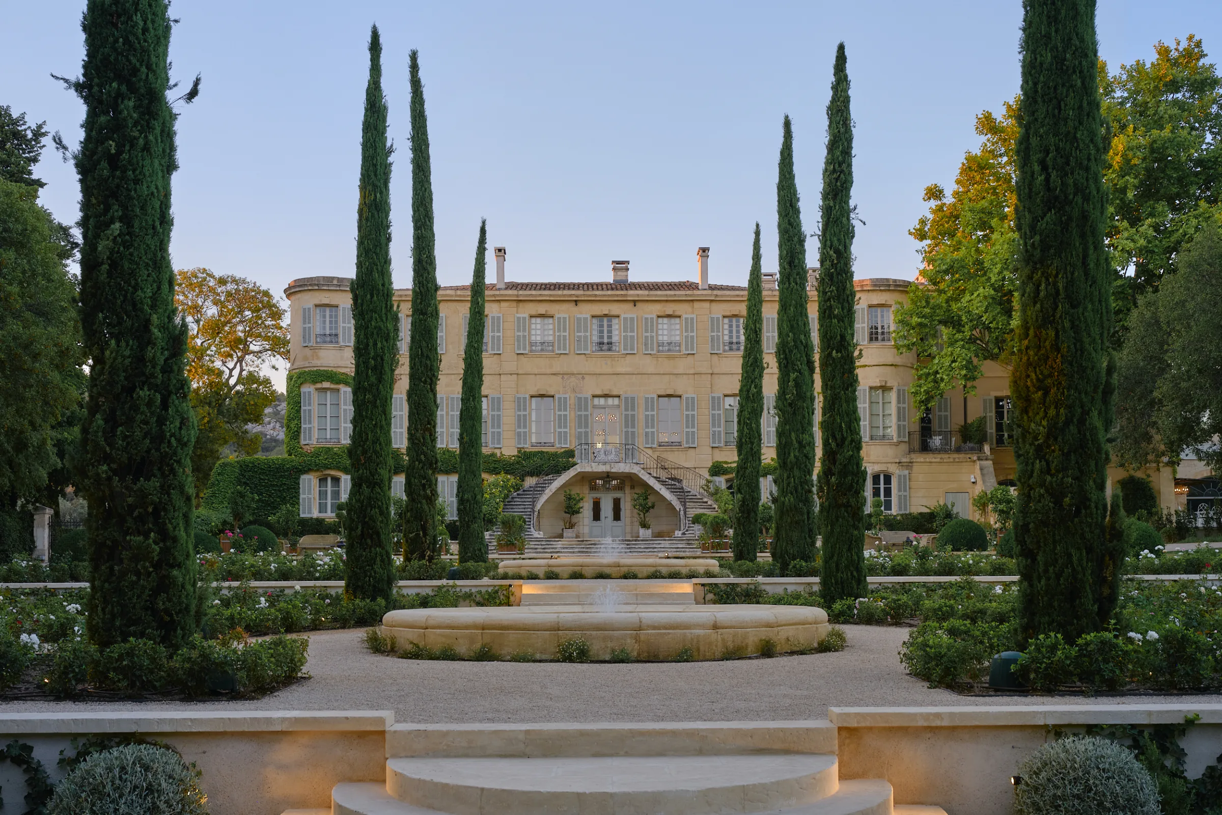 Exterior façade of an Airelles maison